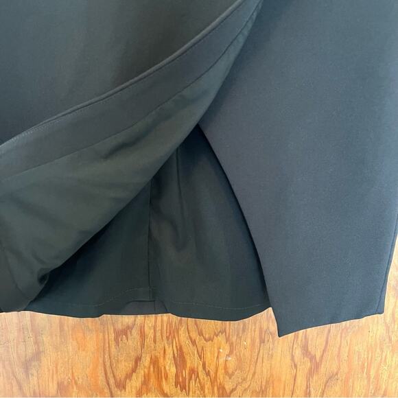 EUC Express Black Skirt Minimalist Pencil Corporate Womens 10 Basic Office Siren - Picture 4 of 6
